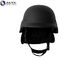 Light Weight Advanced Combat Helmet Black Ear Backneck Protection