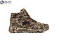 Rubber Military Tactical Shoes , Military Desert Boots US Woodland Air Mesh Fabric