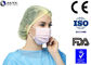 3 Ply Blu Medical Face Mask Prevent Dust Blue White For Cough Germs Illness